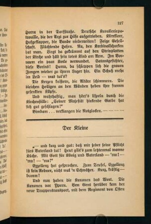 127-142, Der Kleine
