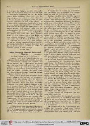 4: Ueber Tempera, Gummi, Leim und Kasein, [2]