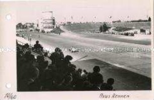 Internationales Avus-Rennen 1951 - Blick auf die Rennstrecke