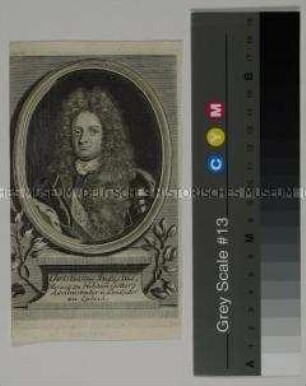 Porträt von Christian August Herzog von Holstein-Gottorf und Fürstbischof von Lübeck
