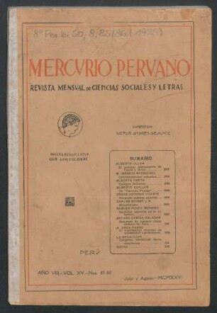 19250008085: Año 8.1925=Nr. 85/86