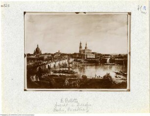 Ansicht von Dresden