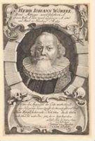 Johann Wörfel (= Hans Würffel), Rindmetzger, Ratsherr und Losunger; gest. 1659