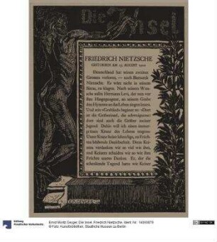Die Insel. Friedrich Nietzsche