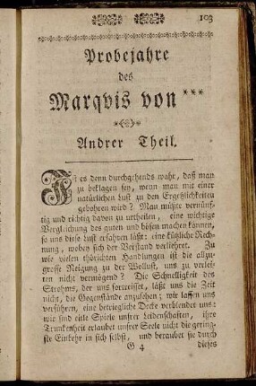 Andrer Theil.