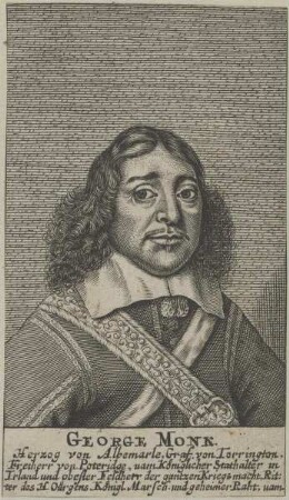 Bildnis von George Monk