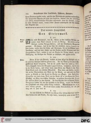 Das neunte Hauptstück. Von Steiermark