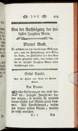 Erstes Kapitel. - Das siebente Kapitel.