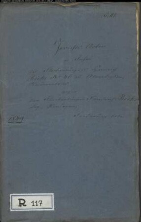 Rieke, Heinrich in Alverdissen gegen Friedrich Rieke Nr. 6 in Alverdissen - Forderung