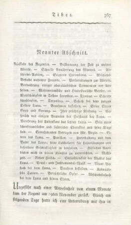 Neunter Abschnitt