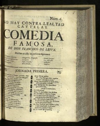 No Hay Contra Lealtad Cavtelas : Comedia Famosa