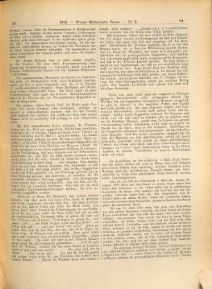 Wiener medizinische Presse : Organ für praktische Ärzte. 33. 1892