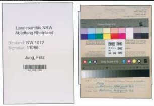 Entnazifizierung Fritz Jung , geb. 05.11.1893 (Maschinenmeister)