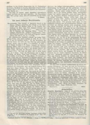 167-168 [Rezension] The Jewish encyclopedia