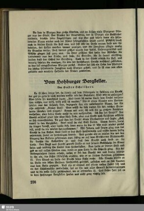 Vom Hohburger Bergkeller