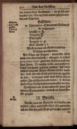 IX. Brüste