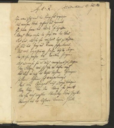 1-166, vorwiegend Schriftstückzählung, Gazette du Roi