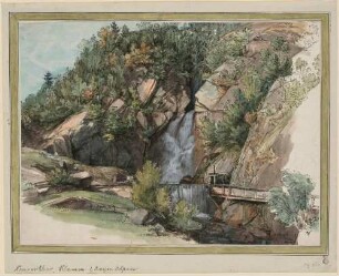 Klamm in den bayrischen Alpen