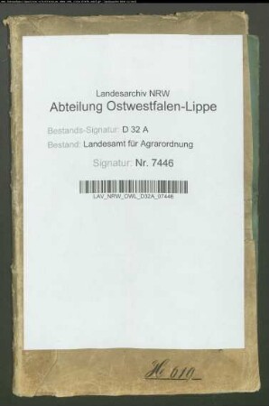 Holsen, Krs. Büren. Hütungsbefreiung