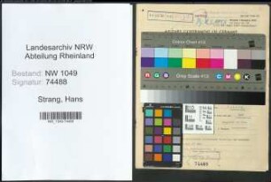 Entnazifizierung Hans Strang , geb. 09.05.1898 (Polizist)