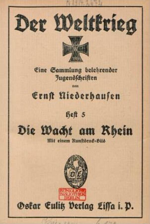 H. 5: Die Wacht am Rhein