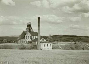 Bergwerk Türk bei Zschorlau : Bergwerk Türk bei Zschorlau mit Pferdegöpel