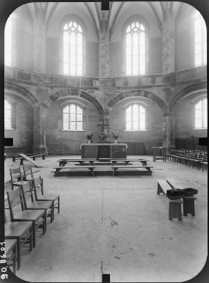 Schneeberg. Wolfgangskirche (1516-1540). Inneres nach Osten