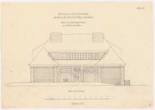 Landhaus Dr. Ruge, Nardevitz: Südostansicht 1:51
