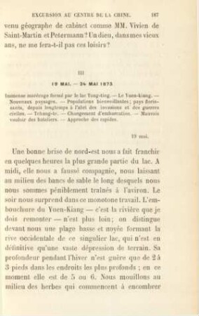 III. 19 Mai - 24 Mai 1873