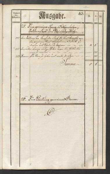 Rechnung der kurmainzischen Stadt Aschaffenburg von 1784-1785 (Einnahmen und Ausgaben) mit Anhang