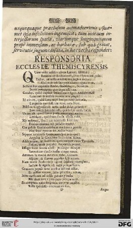 Responsoria ecclesiae themiscyrensis