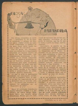 Glosas de farándula