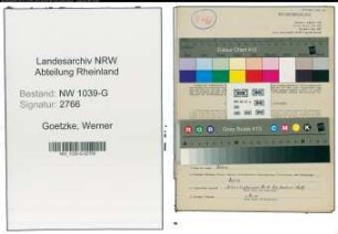Entnazifizierung Werner Goetzke , geb. 26.06.1909 (Kontorist)