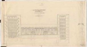 Kaiserlich Deutsche Botschaft, Washington: Längsschnitt 1:100