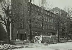 Dresden. George-Bähr-Straße, Wiederaufbau Technische Hochschule