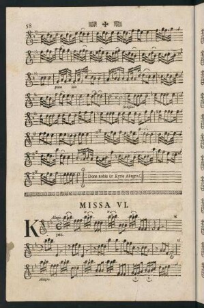58-70, Missa VI.