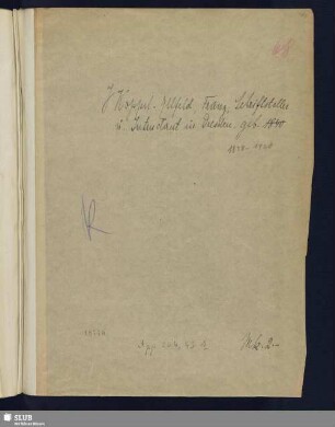 Nr. 45s. Koppel-Ellfeld, Franz