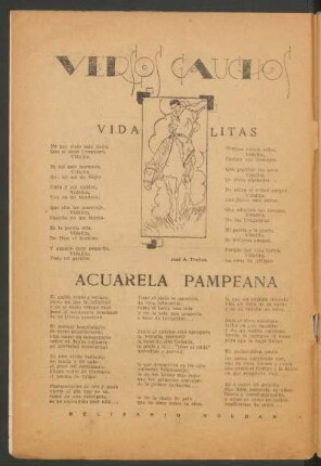 Versos gauchos