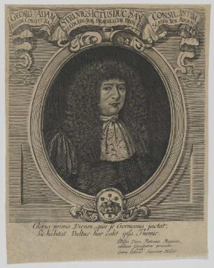 Bildnis des Georg Adam Struvius