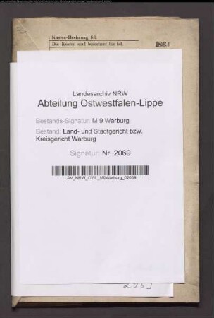 Erblasser: Schulte, Henriette Ferdinandine:
