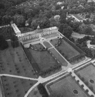 Bildergalerie und Holländischer Garten von Schloss Sanssouci in Potsdam : Blickrichtung Nordosten