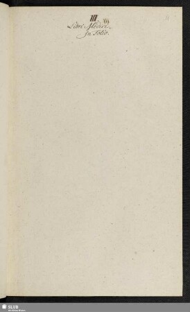 III. Libri Medici.
