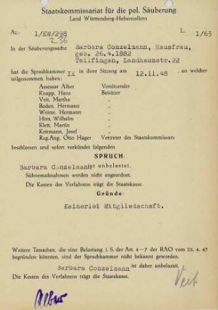 Conzelmann, Barbara