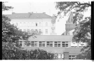Kleinbildnegativ: Blick vom Kreuzberg zum Mehringdamm, 1978