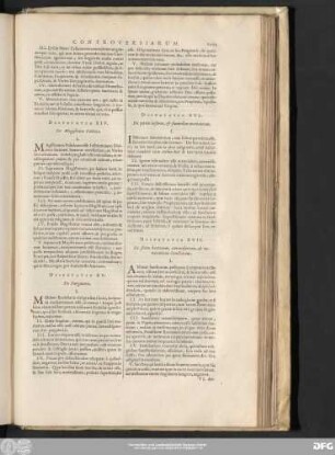Disputatio XVII. De statu beatorum, canonisatione, & invocatione Sanctorum.