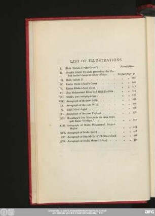 List Of Illustrations