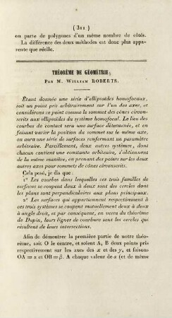 Théorème de géométrie.