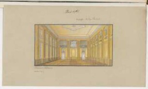 Aula Monatskonkurrenz November 1916: Perspektivische Ansicht