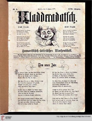 Hefte 1-5, Januar 1875