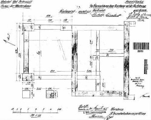 Bad Liebenzell: Empfangsgebäude Wartsaalanbau Fundament